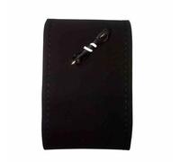 Autokleidung Coprivolante da allacciare in Alcantara per volante, diametro 37-38 cm, colore nero