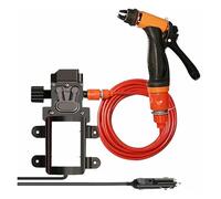 Autolavaggio 12V Pistola for lavaggio auto Pompa ad alta pressione Pulitore for Cura dell'auto Lavatrice portatile Dispositivo elettrico for la pulizia