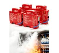 Automatic Aerosol Fire Extinguishing Device,Estintore Quadro Elettrico | Rapid suppression in 5 seconds, DIN-rail mounting, compact fire extinguisher for energy storage systems