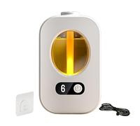 Automatic Air Freshener - 6 Levels Smart Waterless Rechargeable Quiet Dispenser, Home Aromatherapy Diffuser | For Car Bathroom Offices Bedroom Hotel Desk House Travel Vent Scent Machine Essential Oil