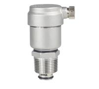 Automatic Air Vent, Water Heater Valve, Solar Stainless Steel Leak Rust Proof Versatile Use Reliable Heavy Duty Sturdy Build, Air Down Valve for Home Garage Replacement, Silver