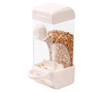 Automatic Bird Feeder with Magnetic Perch, Cage Parakeet Food Dispenser, Ideal for Parrots, Hummingbirds, Cockatiels, Canaries, and Finches, Outdoor, Backyard, Garden 8.2x3.3x3.3 Ianch