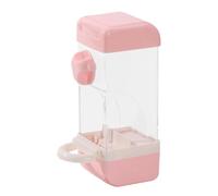 Automatic Bird Feeder with Magnetic Perch, Cage Parakeet Food Dispenser, Ideal for Parrots, Hummingbirds, Cockatiels, Canaries, and Finches, Outdoor, Backyard, Garden 8.2x3.3x3.3 Ianch