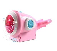 Automatic Bubble Machine - Bike Mount Electric Bubble Blower | High-Output Outdoor Interactive Toy For Kids | Birthday Party, Wedding, Summer, Backyard, Garden, Park, Camping, Beach, LED Lights, Boys