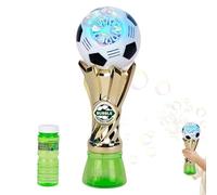 Automatic Bubble Machine, Interactive Outdoor Toy, 12x8 Inches Blower with LED Lights, Handheld ABS Gadget, Fun Style Maker with Colorful Design, Kids Play Machine for Parks and Backyards