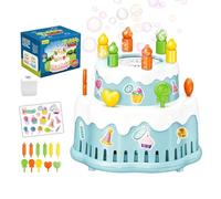 Automatic Bubble Maker Cake Shape Bubble Machine For Kids Features A Deligh