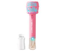 Automatic Bubble Wands Set - Electric Bubble Maker Set, Automatic BubbLle guUn for Kids, Outdoor Electric Christmas Toy with and Light Easter Birthday Party Favors for 3-16 Years Old Kids