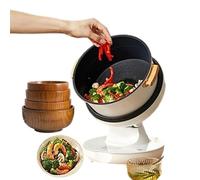 Automatic Cooking Machine 8 Litre Commercial for Stewing & Soup Making | 3 speed adjustment, comes with 4 bowls, suitable for sauteing, doubles as food processor