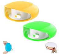 Automatic Cord Reel, Automatic Cord Reel Cable Management, Travel Recovery Wire Collection Organizer Charging Tangle, for USB Cables, Headset Cable, Data Charging (Yellow+Green)