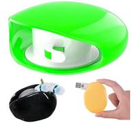 Automatic Cord Reel,Automatic Retractable Extension Cord Reel, Retractable Power Cord Reel Take-Up For Usb Cables, Headphone Cable, Data Charging Cable Tangle(1Pc green)