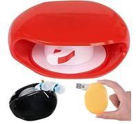 Automatic Cord Reel,Automatic Retractable Extension Cord Reel, Retractable Power Cord Reel Take-Up For Usb Cables, Headphone Cable, Data Charging Cable Tangle(1Pc red)