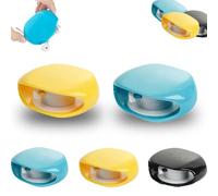 Automatic Cord Reel, Earphone Charging Cable Organiser, Retractable Recovery Cord Reel Wire Collection Organizer For USB, Headphone, Data Cables, No More Tangled Cords (2 * Pcs (Yellow,Blue))