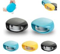 Automatic Cord Reel, Earphone Charging Cable Organiser, Retractable Recovery Cord Reel Wire Collection Organizer For USB, Headphone, Data Cables, No More Tangled Cords (2 * Pcs(Blue,Black))