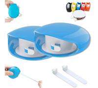 Automatic Cord Reel For Phone Cords, Retractable Cords Organizer, for Usb Cable Headset Charger Cords (Blue,2pcs)