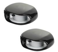 Automatic Cord Reel,Retractable Cable Management Charging Cord Organizer, One-Touch Retraction & Anti-Tangle, for Home Desk, Car, Office, Travel (2PCS Black)