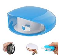 Automatic Cord Reel Retractable Cable Organizer, Automatic Cord Winder for Phone Cords, Retractable Magnetic Cords Organizer, For USB, Headphone, Data Cables Home Office Travel Use (Blue)