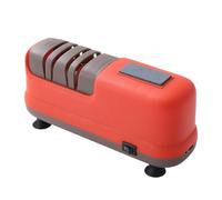 Automatic Cutter Sharpener - 4-Stage Scissor Sharpening Device, Suction Cup Base USB Charging Electric Sharpening Tools | For Chef Work Garden Saw Razor Seniors Adults Kitchen