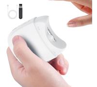 Automatic Electric Nail Clipper, Safe Nail Trimmer Children, Led Light For Precision, Avoid Fingertips Pinched, Toddler Friendly, 5v Power, Compact Design, 7.5x6cm Ideal Kids