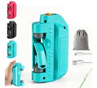 Automatic Fishing Knot Tying Tool, 2026 New Easy Cast Knot Tying Tool, Portable Electric Lure GT Knotter for PE Line and Leader Knots, Quick Hook Tier for Saltwater Fishing Anglers (Blue)