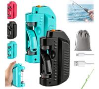 Automatic Fishing Knot Tying Tool, 2026 New Easy Cast Knot Tying Tool, Portable Electric Lure GT Knotter for PE Line and Leader Knots, Quick Hook Tier for Saltwater Fishing Anglers (C-1)