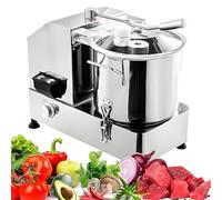 Automatic Food Processor For Restaurant/Home Kitchen, 6L/9L/12L Commercial Vegetable Chopper, Meat Grinder, Grains, Nuts,6L