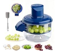 Automatic Fruit and Vegetable Peeler, Automatic Fruit Peeling Tool, Electric Grape Peeling Machine, Rechargeable Home Kitchen Aid Peeler, for Grapes Garlic Fruits Vegetables (1 Pcs)