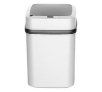 Automatic Garbage Can - Bathroom Trash Can | Touchless Electric Trash Can | Smart Touchless Bathroom | 13L And Bathroom Wastebasket, Hands-Free Lid, Ideal For Living