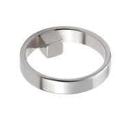 Automatic Gel Nail Magnet, Manicure Ring Accessory, 5.12x2.36 Inches Magnetic Tool with Strong Grip, Stainless Steel Art Supply, Salon Ring Magnet with Compact Style, Nail Painting Kit for Home Travel