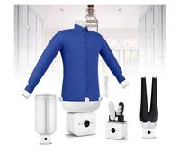 Automatic Iron Machine, Hands Free Automatic Ironing Machine, 8 Minutes Quick Ironed Dry, Adjustable Gentle on All Fabrics for Shirts Pants(B)