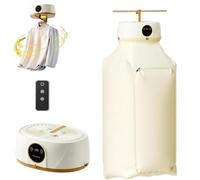 Automatic Ironing Machine, 2026 Upgraded Portable Garment Steamer, Inflatable Shirt Automatic Wireless Vertical Steam Iron, Portable Clothes Dryer with Remote Control, for Apartment, Travel
