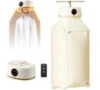 Automatic Ironing Machine, Portable Clothes Dryer, for Apartment, RV, Travel - Small Quiet Fast-Drying Machine, with Vertical Steam, Fast Drying, Energy Saving, with Remote (1Pcs)