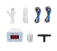 Automatic Irrigation Equipment, Automatic Irrigation Device, Watering Timer with Digital Build, Wireless Sprinkler, Pumping System with Modern Style, Garden Waterer for Outdoor Lawn