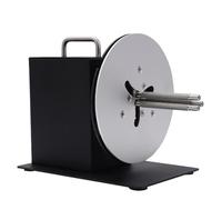 Automatic Label Rewinder Machine, Two-Way Label Rewinder, Width 120mm/Diameter 185mm, 1-8 in/s Speed Adjustable, Reel core 1-3 inches Adjustable, for Various Printers