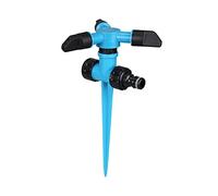 Automatic Lawn Sprinkler 360° Rotating Small Three-Prong Pin Sprinkler Automatic Garden Sprinkler Watering Irrigation