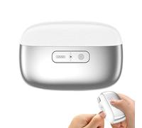 Automatic Nail Clipper - Electric LED Light Polisher, Smart Trimmer Grinder, Rechargeable Low Noise Grooming Device, Precision Smooth Cutting Tool | For Baby Seniors Men Women Fingernail Toenail Manic