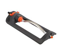 Automatic Oscillating Sprinkler 19 Nozzle | 4 Spray Modes for Lawn/Garden/Agricultural Irrigation | Sturdy Aluminum Alloy Pipe & Plastic Base
