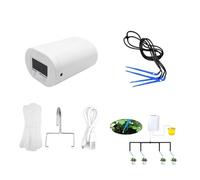 Automatic Plant Flower Watering Pump Home Sprinkler Drip Irrigation Device 2/4/8/16 Heads Pump Timer System Kit Garden Tool(12 pump kit)