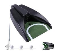 automatic putting cup golf return machine electric putting aid golf ball returner indoor putting game battery powered golf portable putting cup putting practice tool golf training aid home golf traine