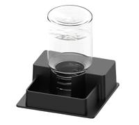 Automatic Reptile Water Feeder, Leak Proof Dispenser, 6x4 Inches Tank with Secure Base, Multifunctional Drinking Bowl, Creative Feeder with Modern Design, Indoor Gear for Snake and Lizard