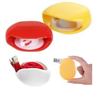 Automatic Retractable Power Cord Reel, Cord Automatic Take-Up Reel, Retractable Power Cord Reel Take-Up For Usb Cables, Headphone Cable, Data Charging Cable Tangle(2pcs A)