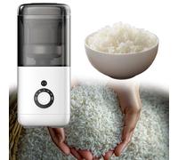 Automatic rice bran separator, household fresh rice machine, grinds brown rice into germ rice or white rice, 7 levels of grinding precision, suitable for home use