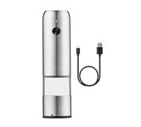 Automatic Salt Pepper Shaker, Ricaricabile Pepper Grinder, Ceramic Salt Grinder, Adjustable Coarseness Grinder, Portable Pepper Mill, Electric Salt Pepper Mill, Automatic Grinding Machine