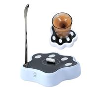 Automatic Stirring Base, Electric Mixer Ricaricabile Base, 4.92 x 1.18 Inches, Touch Kitchen Gadget, Include Spoon Stainless for Coffee, Milk, and Outdoor Travel, Multicolor