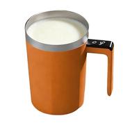 Automatic Stirring Coffee Mug,with Temp Display Lid Insulated Bottle | 400ML Compact Ergonomic With Temperature Display Lid Ricaricabile Self Mixing Coffee Mug - For Kitchen, Home, Fitness, Te