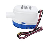 Automatic Submersible Boat Bilge Water Pump 12V with Built - in Float Switch, Detachable Filter, Rustproof Plastic Housing for Marine Boats and Yachts (1200GPH)