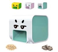 Automatic Sunflower Seed Cracker, Automatic Sunflower Seed Peeler, Rechargeable Melon Seeds Peelers, for Home Interior Kitchen, Friends & Home Party (Blue)