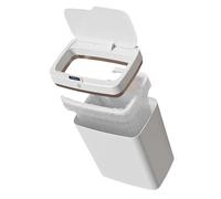 Automatic Trash Can, Electric Garbage Bin, Waste Container with Odor Control, Touchless Lid and Auto Open Design, Trash Storage for Kitchen, Bathroom, Dorm, Bedroom, Home, 10.24x7.28x13.39 inches