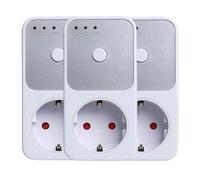 Automatic Voltage Protection Socket presa adattatore presa AC 220 V Power Surge Safe Protector presa EU presa frigo Protect (3 PCS)