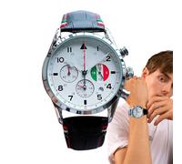 Automatic Watch for Men - Fashion Mechanical Timepiece | Waterproof Wristwatch with Leather Strap, Stylish Business Accessory, Elegant Dress Watch for Office Meetings Casual Wear, Luxury Self-Winding