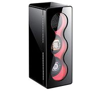Automatic Watch Winder Box 3 Wooden Battery Silent Watches Cases Watches Boxes Winders Display Storage Black
